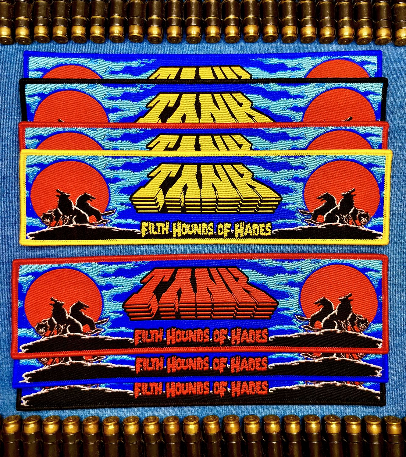 Tank - Filth Hounds of Hades Strip Patch