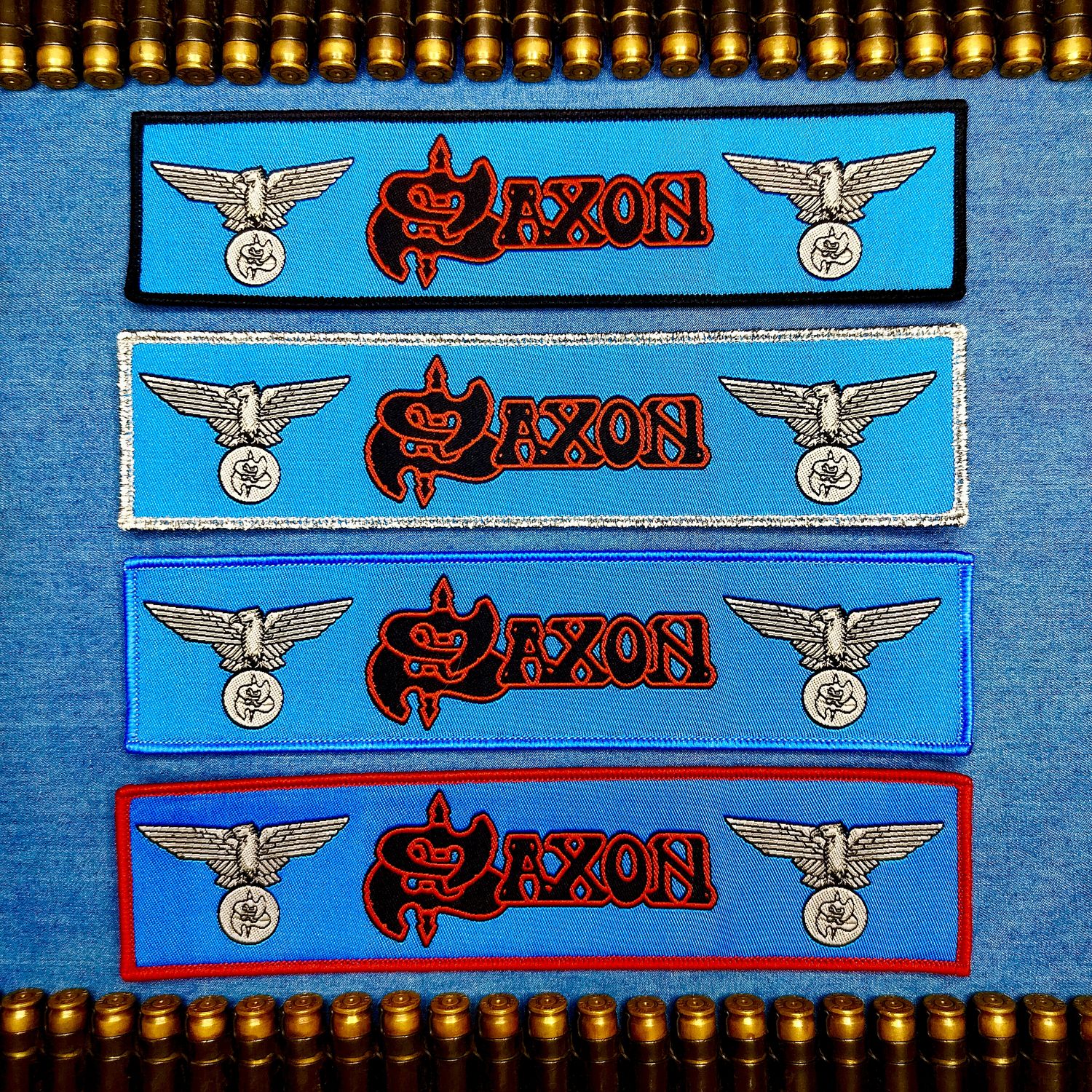Saxon Strip Patch