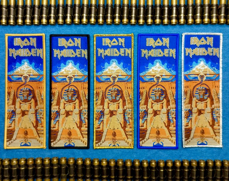 Iron Maiden - Powerslave Strip Patch