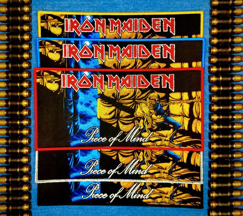 Iron Maiden - Piece of Mind XL Strip Patch