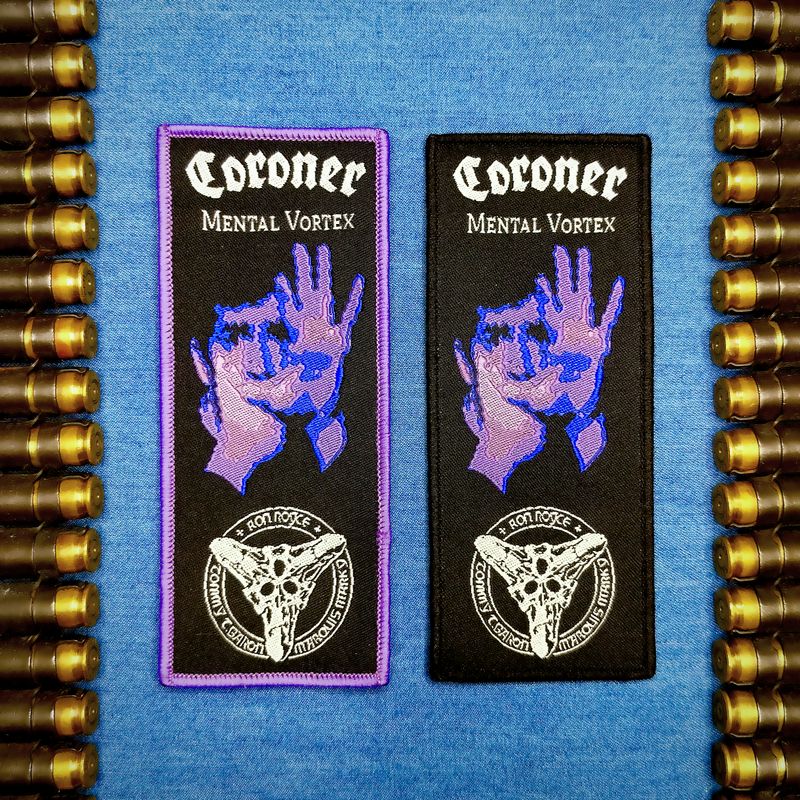 Coroner - Mental Vortex Patch