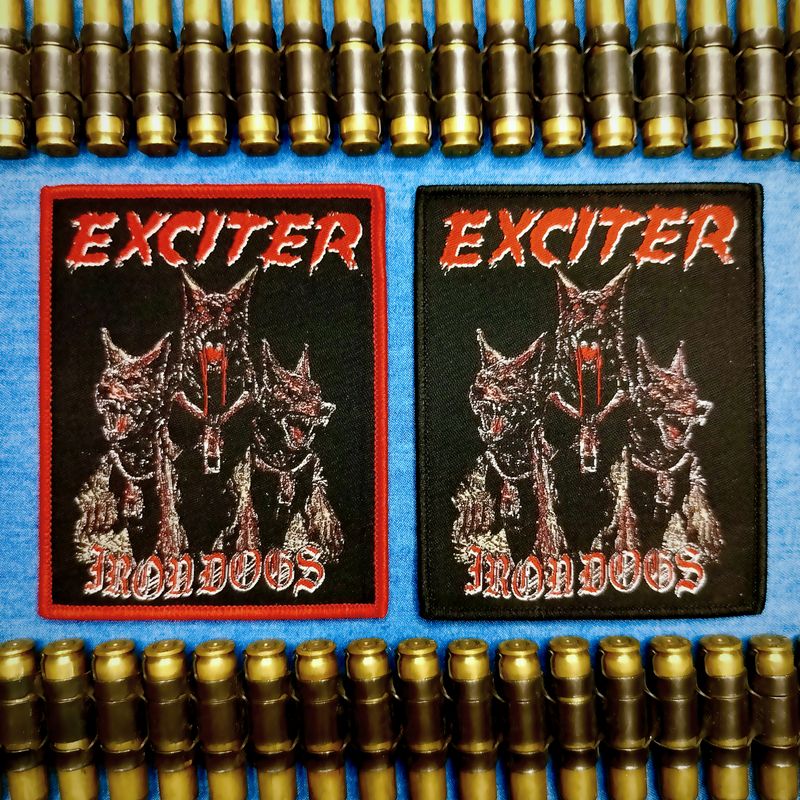 Exciter - Iron Dogs Patch