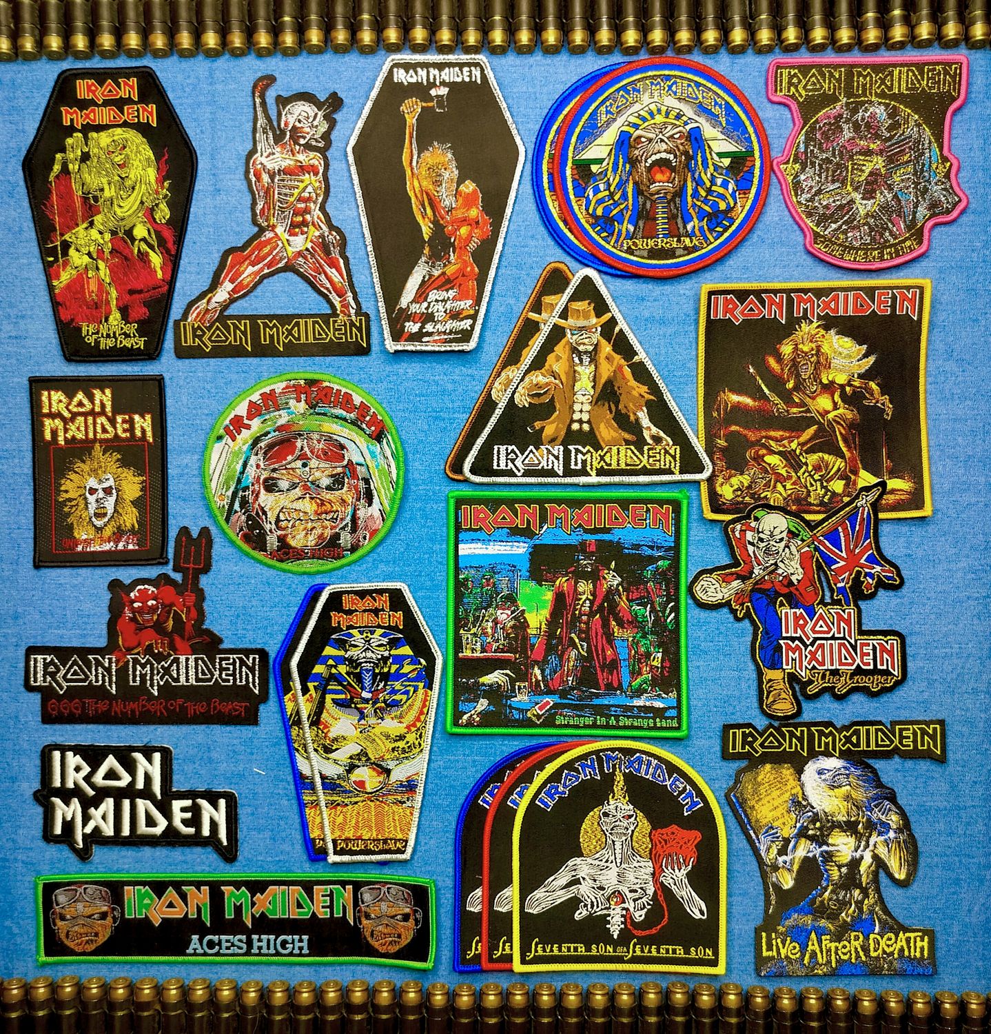 Import Patches Iron Maiden
