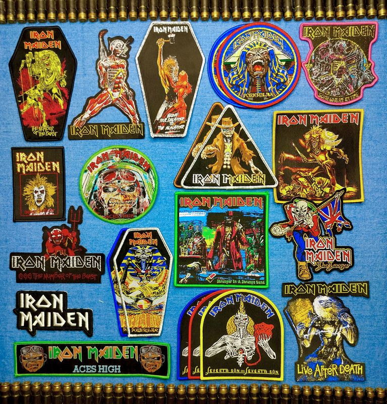 Import Patches Iron Maiden