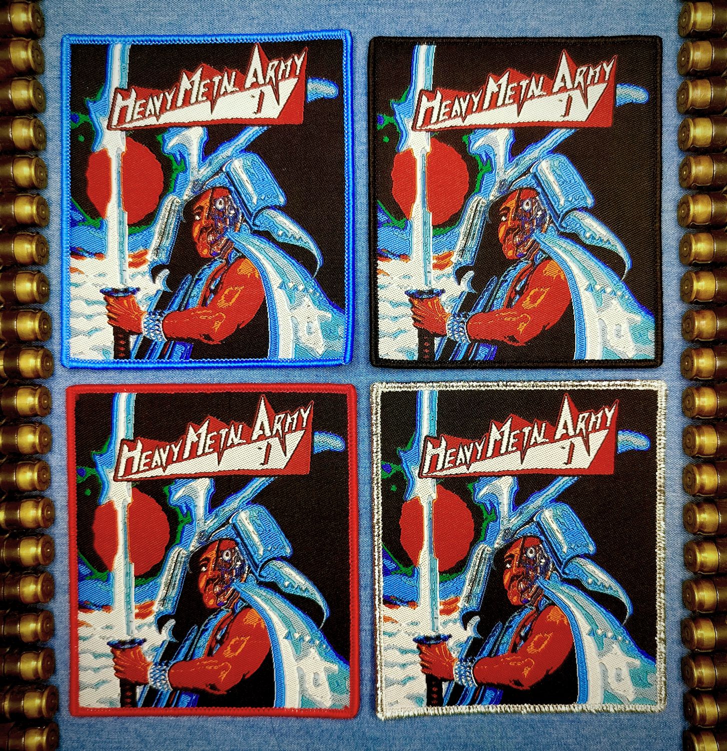 Heavy Metal Army Patch