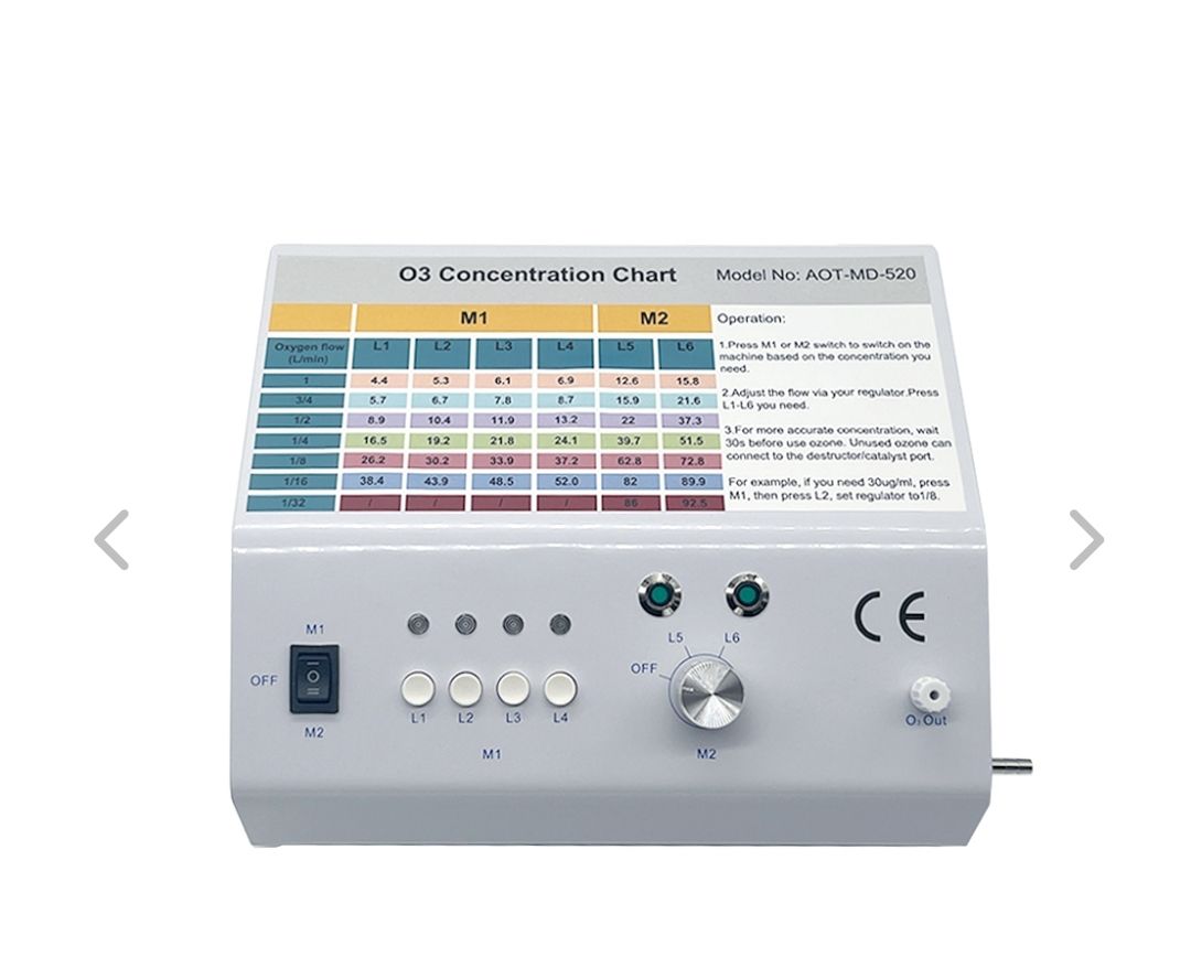 High quality 4-95ug/ml ozone therapy machine medical ozone therapy equipment for rectal insufflation therapyo