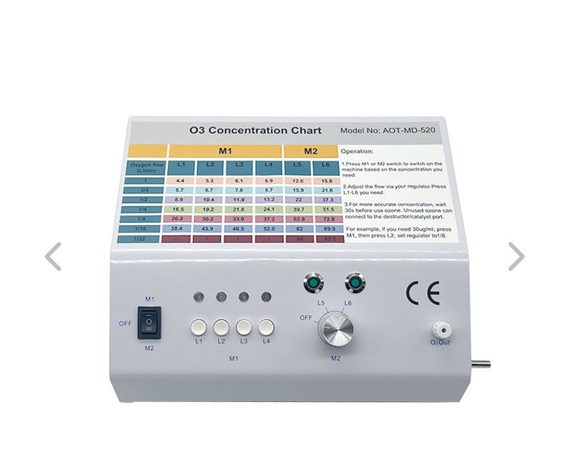 High quality 4-95ug/ml ozone therapy machine medical ozone therapy equipment for rectal insufflation therapyo