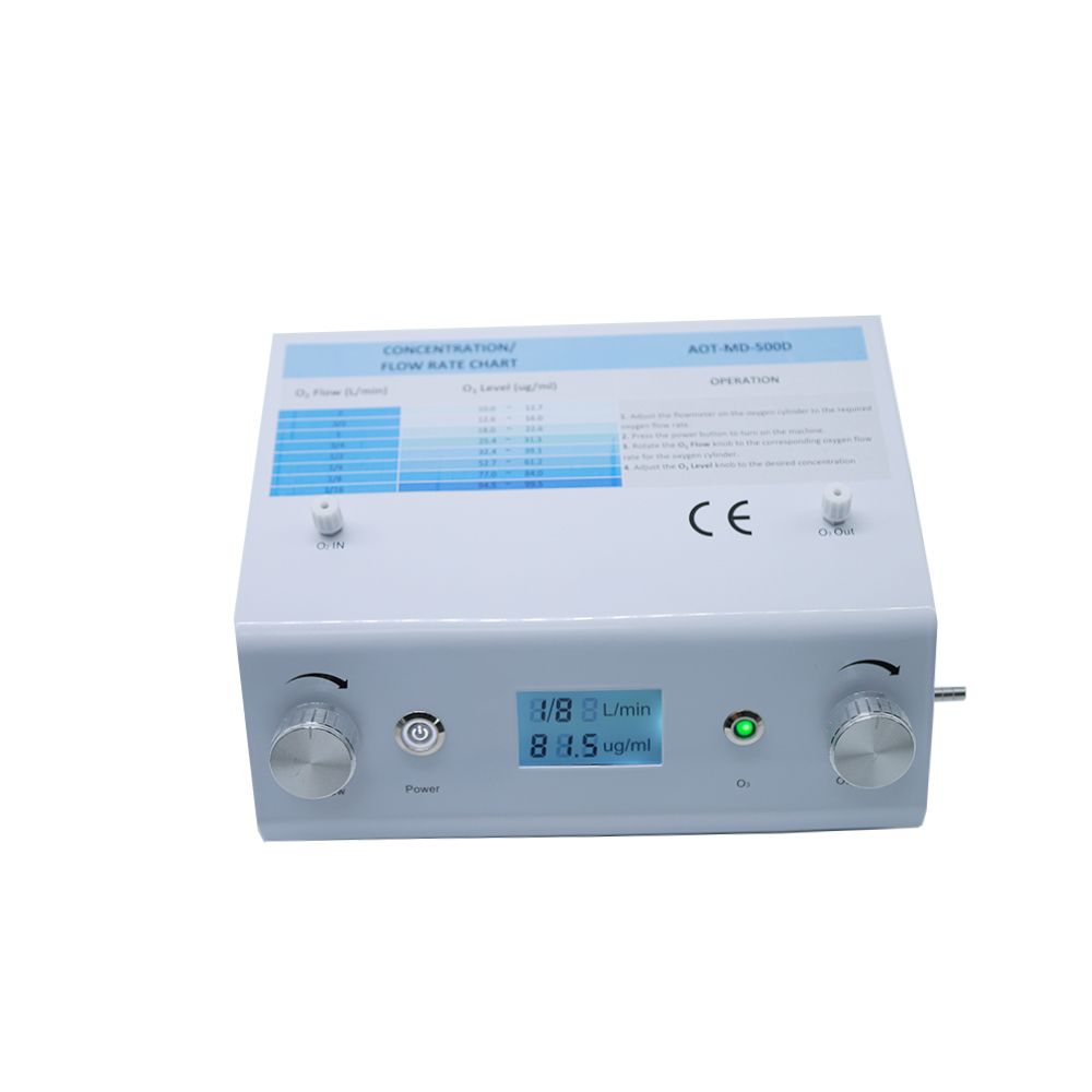 New design LCD display 10-99.5ug/L ozone generator medical for pain therapy
