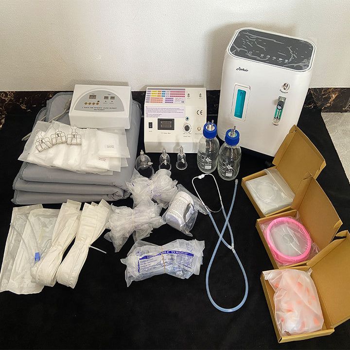 Complete Ozone Therapy Device Kit With High Purity Oxygen Machine For Ozone Treatment