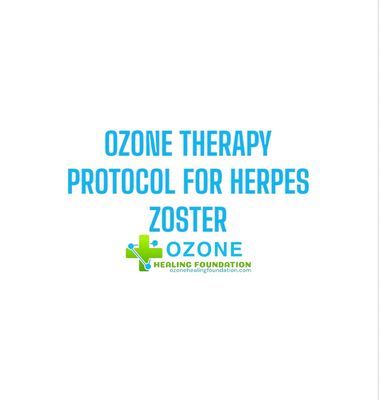 THERAPY PROTOCOL FOR HERPES ZOSTER
