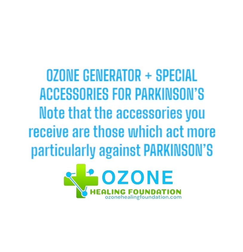 OZONE GENERATOR + SPECIAL ACCESSORIES FOR PARKINSON’SNote that the accessories you receive are those which act more particularly against PARKINSON’S!