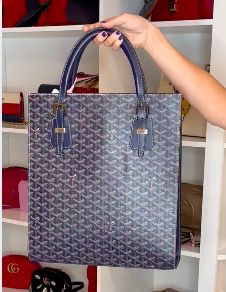 Goyard Sac Navy Tote