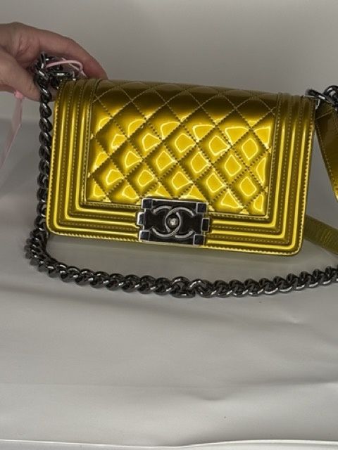 Chanel Gold Boy Flap Small