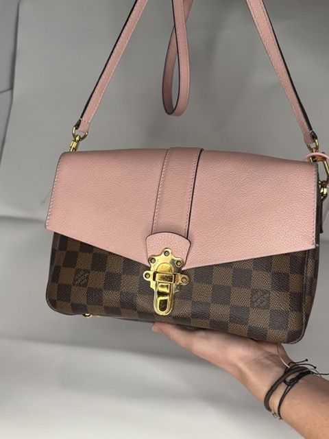 LV Pink Damier Crossbody