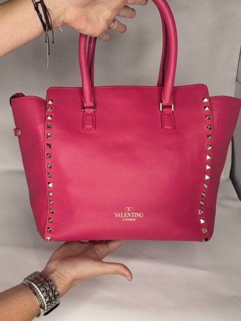 Valentino Rock Stud Pink Bag