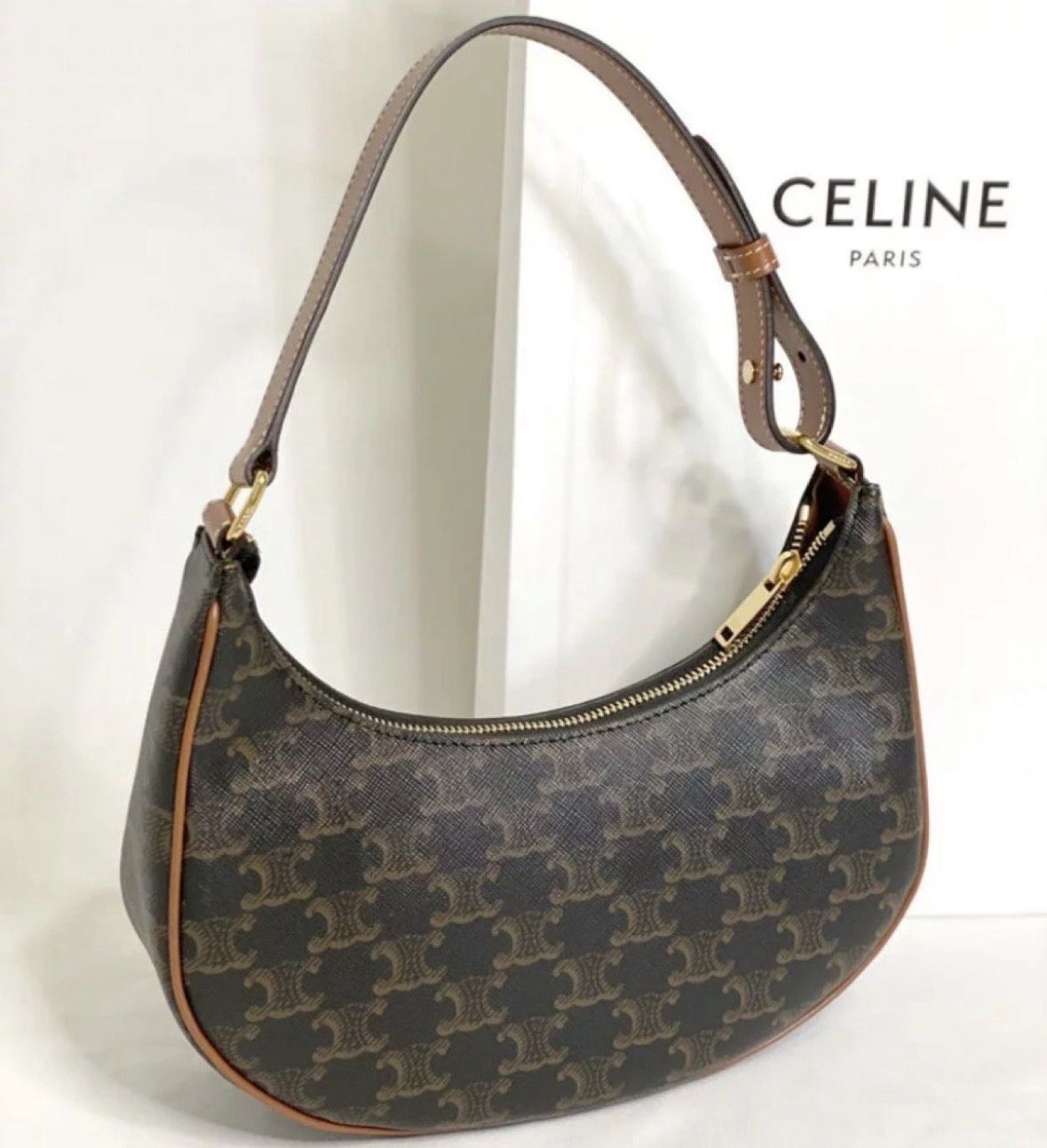 Celine Ava Monogram Brown (NEW)