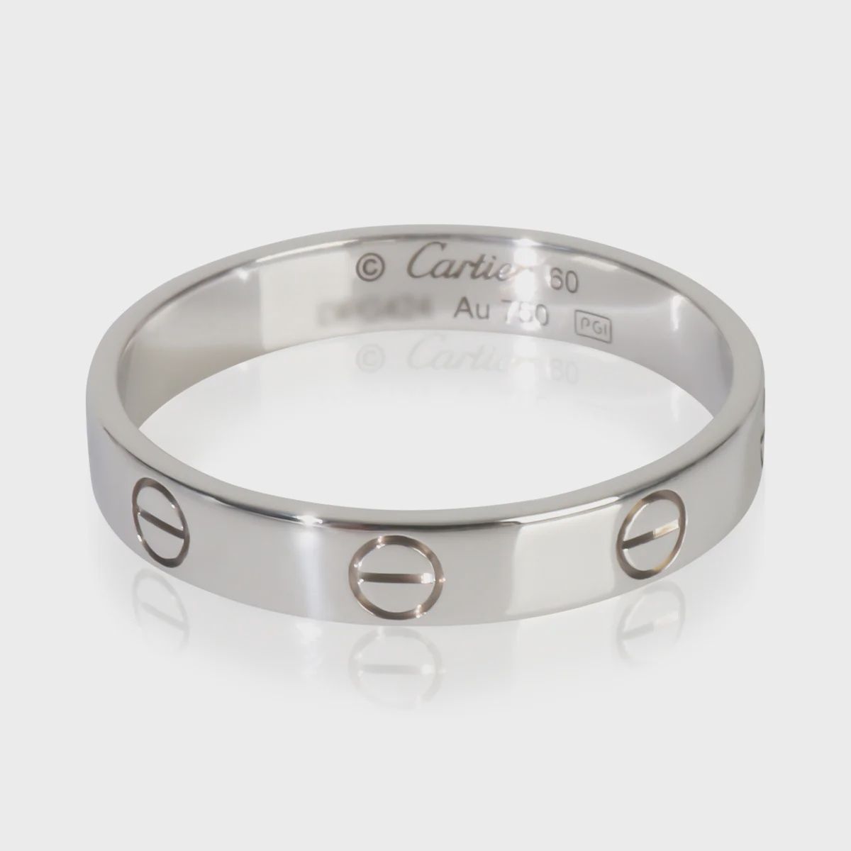Cartier Silver Love Ring 9