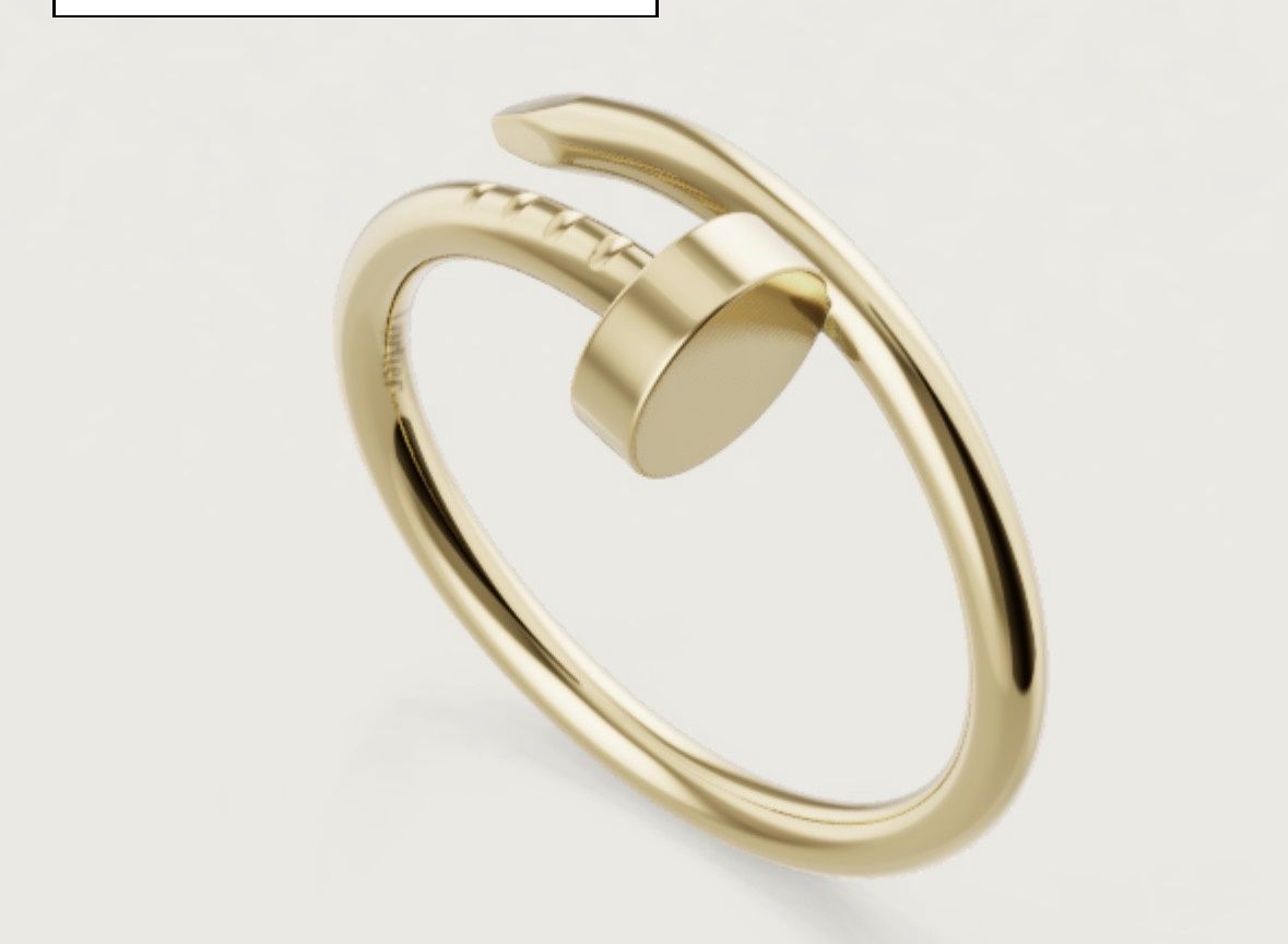 Cartier Juste Un Clou Nail 18kt Ring 42