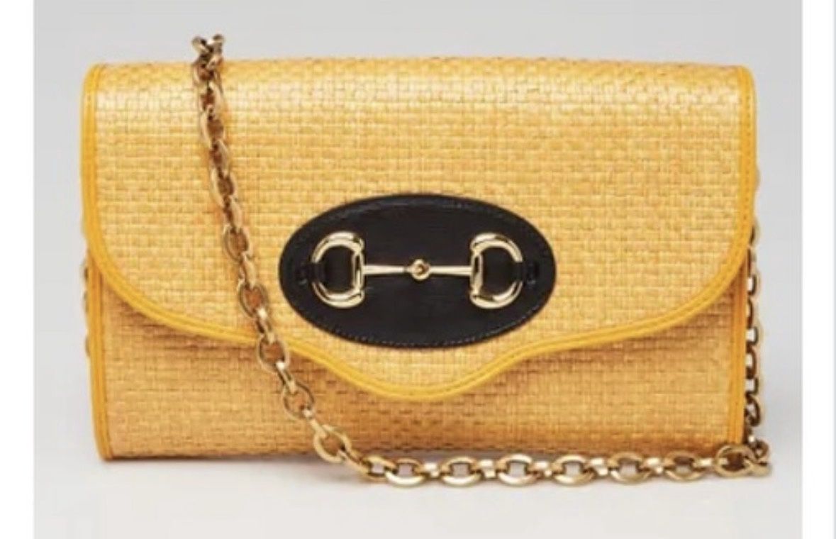 Gucci Raffia Horsebit 1955 (NEW)