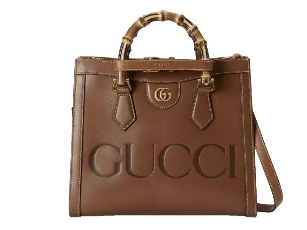Gucci brown small Diana tote