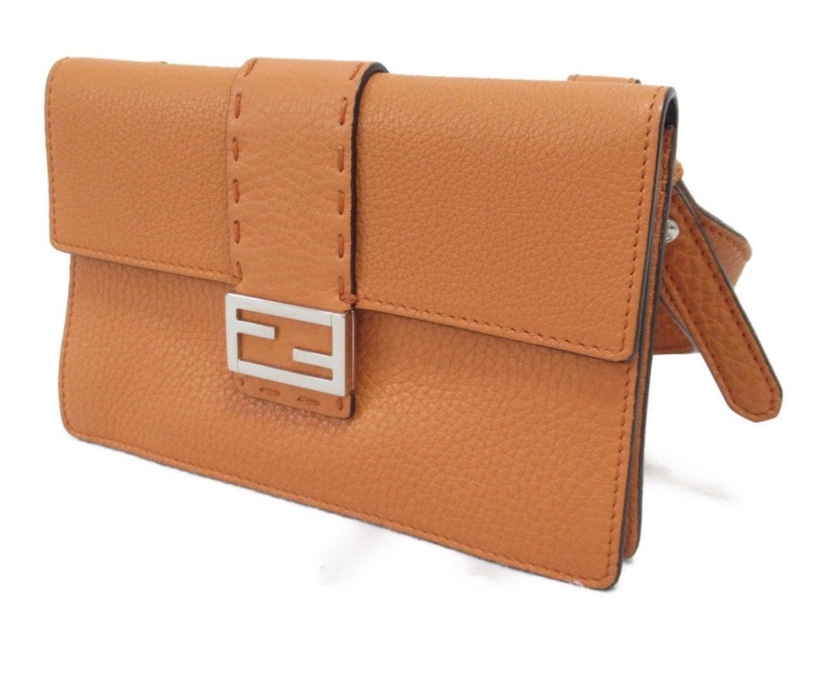 Fendi belt bag crossbody orange