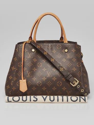LV monogram strap Montaigne l