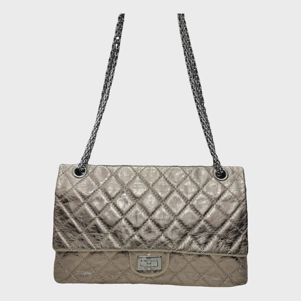 Chanel 2.55 Reissue flap bag metallic calfskin