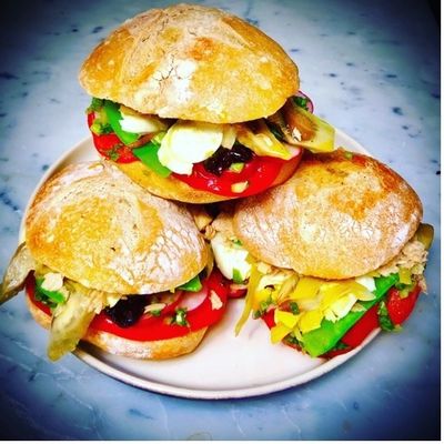 Pain Bagnat: The Niçoise Salad Sandwich
