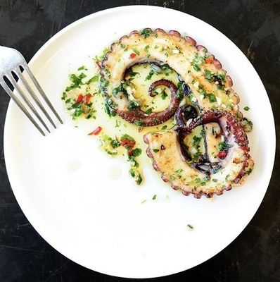 Grilled Octopus with Chimichurri