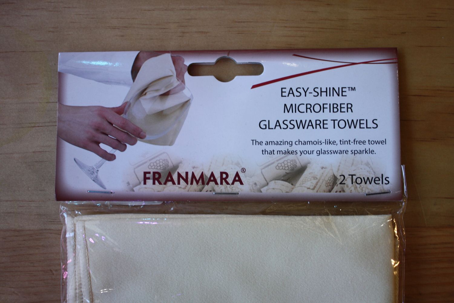 Franmara Microfiber Glass Towels Easy-Shine