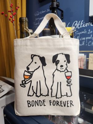 Tote Canva 6 Bottles Bonde Forever
