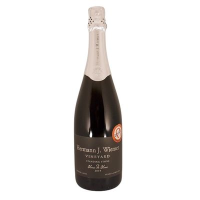 Hermann J. Wiemer Blanc de Blancs 2019 Brut, Standing Stone Vineyard, Finger Lakes, NY