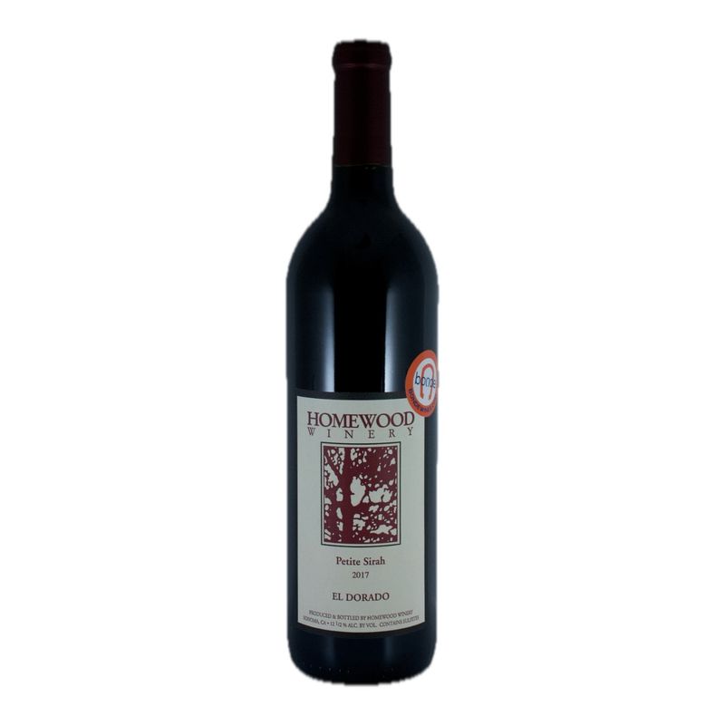 Homewood Winery, Petite Syrah 2017, El Dorado County, Sierra Foothills, Central Valley, CA