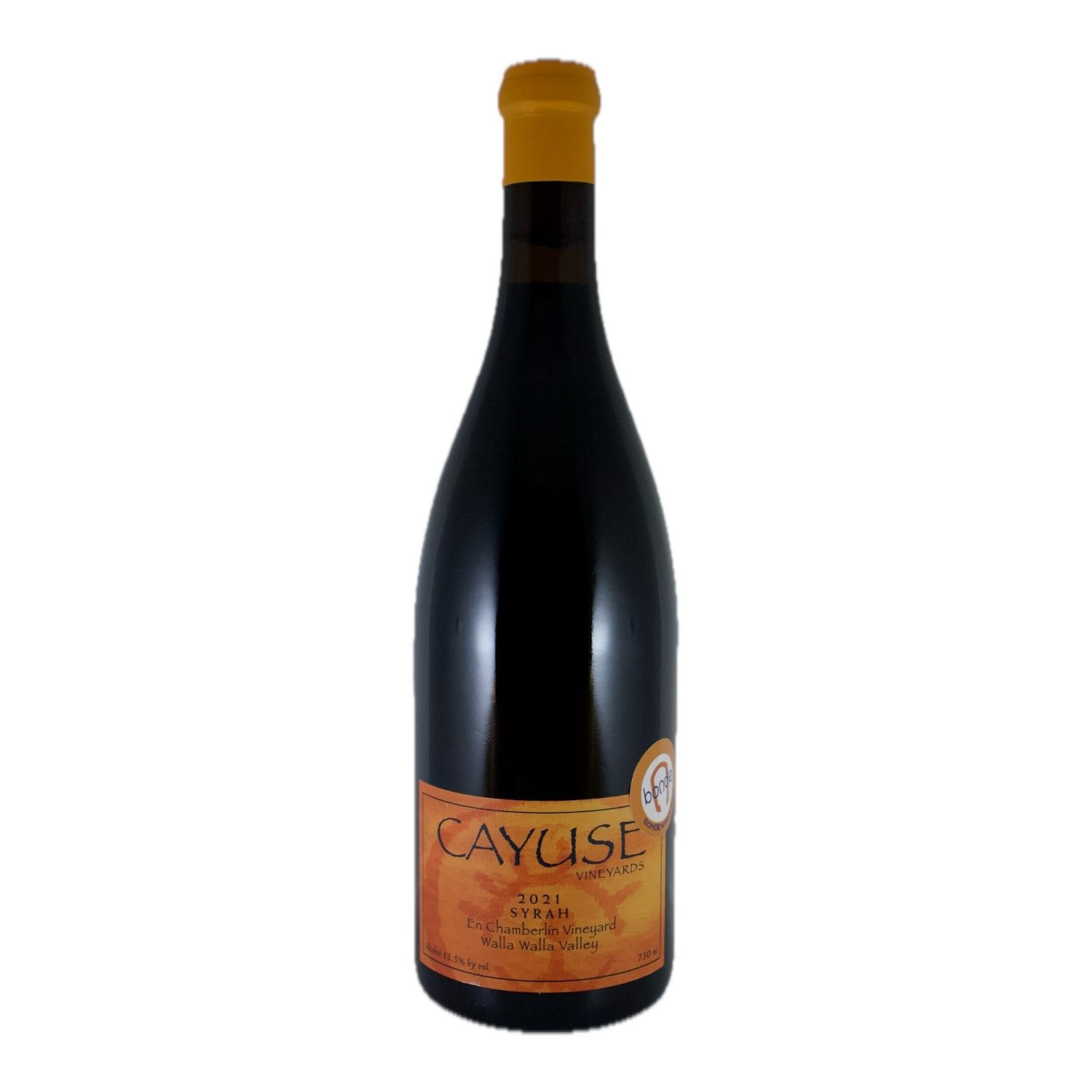 Cayuse, Syrah 2021, En Chamberlin Vineyard, Walla  Walla Valley, WA