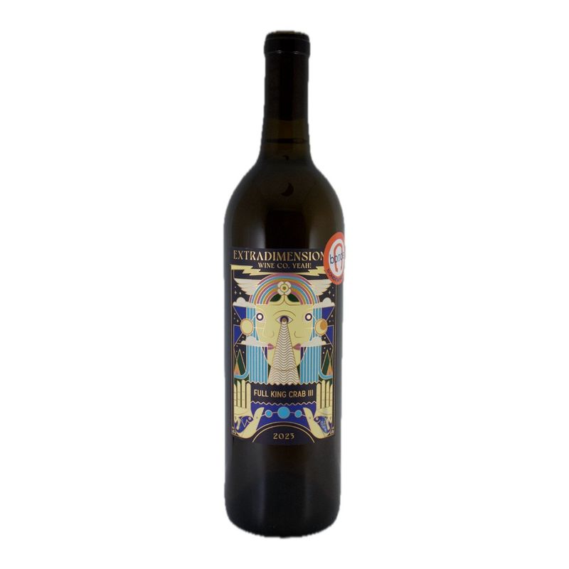 Extra-dimensional Wine, Full King Crab III 2023, Brosseau Vineyard, Chalone, Monterey,  Central Coast, CA