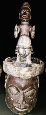 Gelede Yoruba Crest Mask - Nigeria