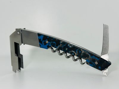 Le Thiers Sommelier Corkscrew Magnum, blue carbon