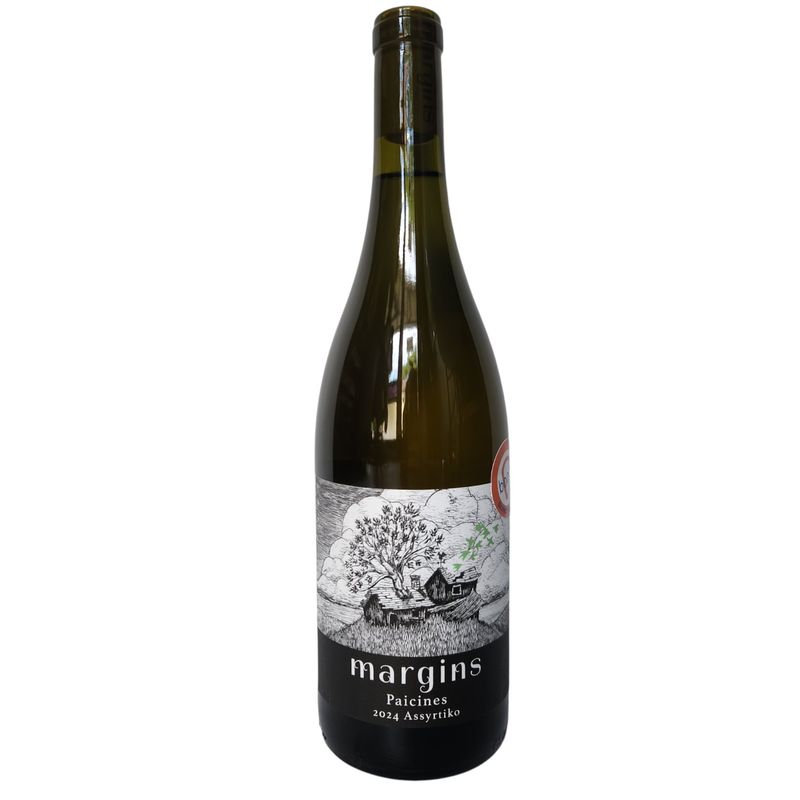 Margins Wine Paicines Vineyard Assyrtiko 2024, San Benito County, CA