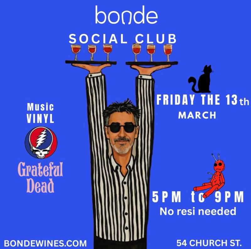 Bonde Social Club: Fridays 5-9pm