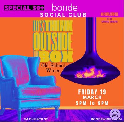 Bonde Social Club: Fridays 5-9pm