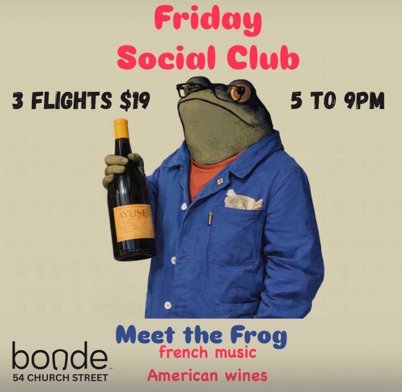 Bonde Social Club: Fridays 5-9pm
