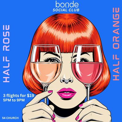 Bonde Social Club: Fridays and Saturdays 5-9pm