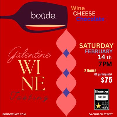 Galentine Wine Tasting Event. Feb. 14th 2026