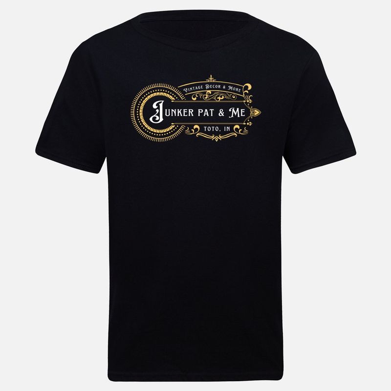 Junker Pat &amp; Me Tee - Black - 2X