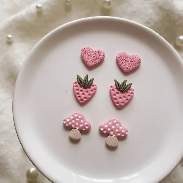 &quot;I love you so berry mush&quot; Stud Pack, Valentine&#39;s Day