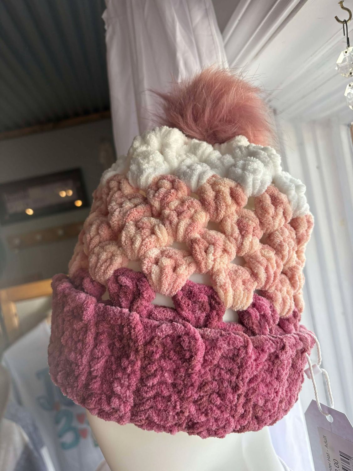 Crochet Winter Hat - Adult