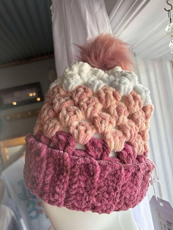 Crochet Winter Hat - Adult