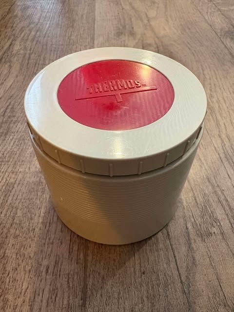 70s Thermos 8oz insulated jar