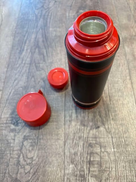 Vtg Aladdin&#39;s Topsall thermos #3330 Pint