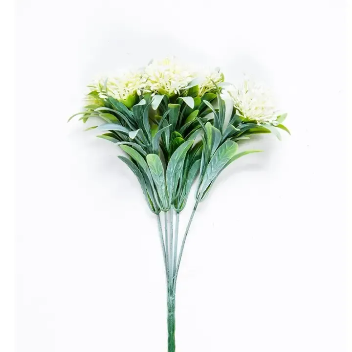 Wild Flower Bunch X5, 11in, Cream